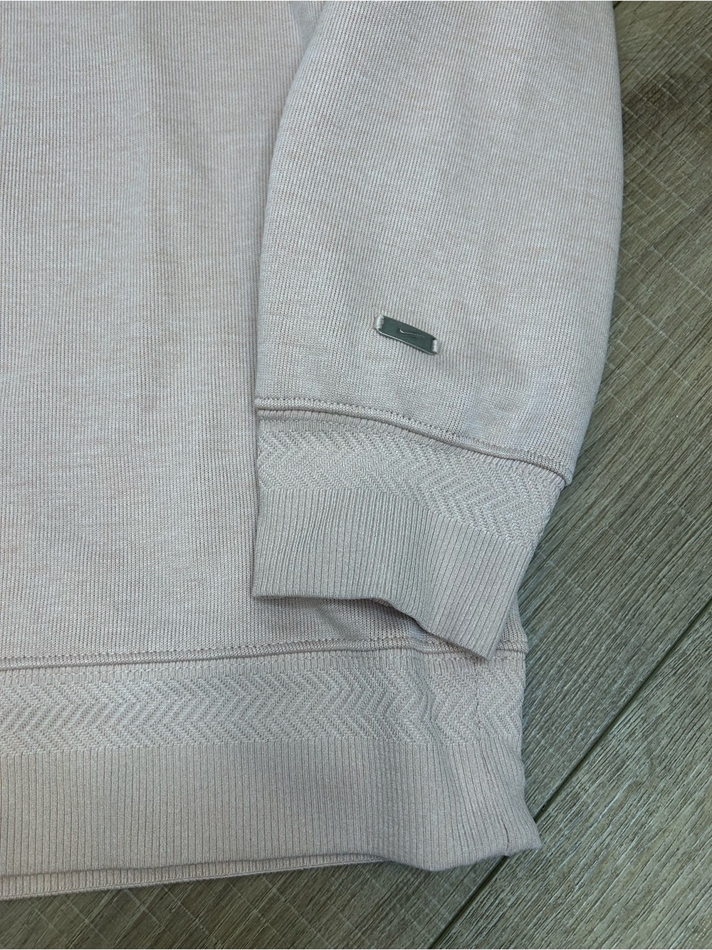 Nike Men's Dri-Fit Golf Hoodie - Light Pink *Like New* - Picture 3 of 4